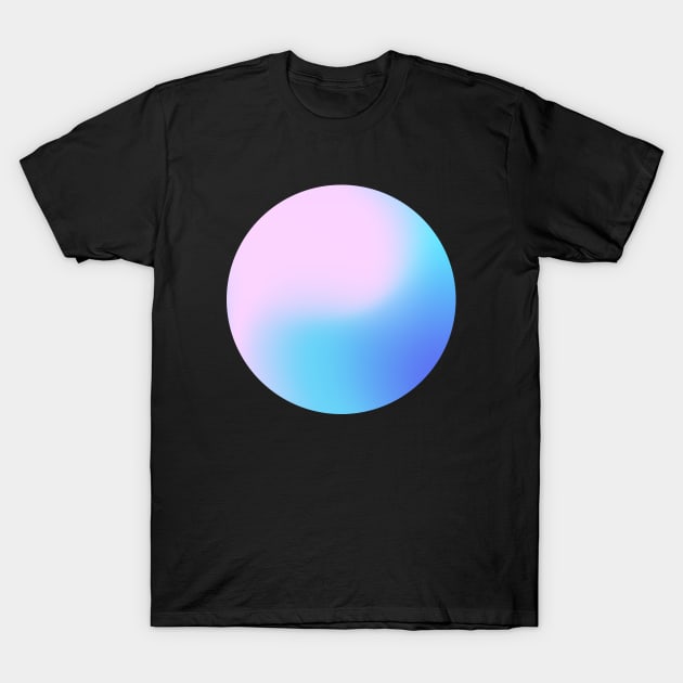 Cotton Candy Gradient Design T-Shirt by love-fi